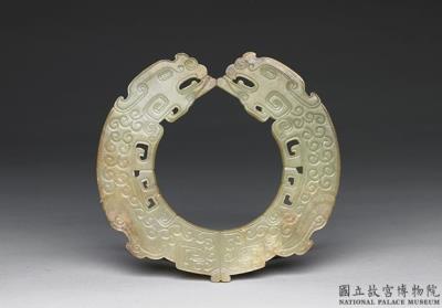 图片[2]-Archaistic jade dragon, Ming dynasty-China Archive